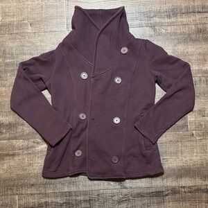 The North Face Double-Breasted Jacket in Dark Brown